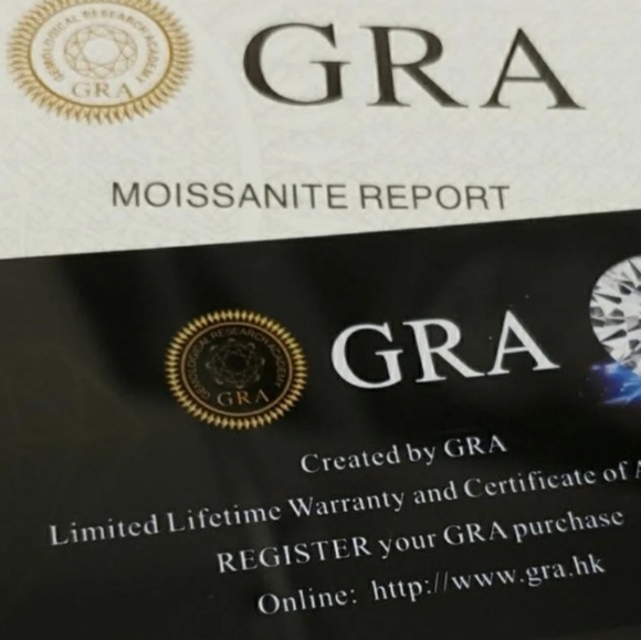 1 TCW Round Cut Moissanite Solitaire Stud Ea… - Picture 2 of 7